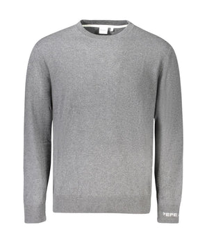 Pepe Jeans Gray Cotton Sweater