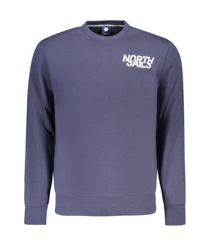 North Sails Blue Cotton Sweatshirt