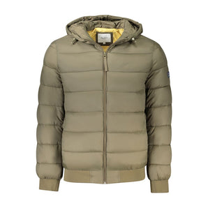 Pepe Jeans Brown Polyamide Jackets & Coat
