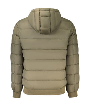 Pepe Jeans Brown Polyamide Jackets & Coat