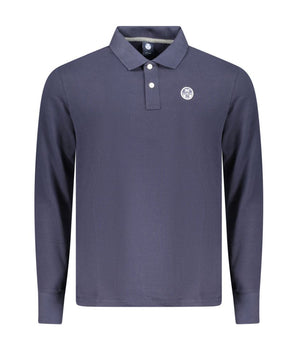 North Sails Blue Cotton Polo Shirt
