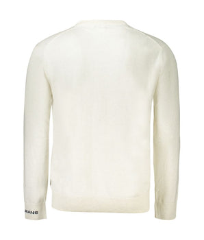Pepe Jeans White Cotton Sweater