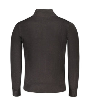 North Sails Black Nylon Sweater