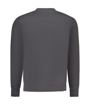 North Sails Black Cotton Sweatshirt