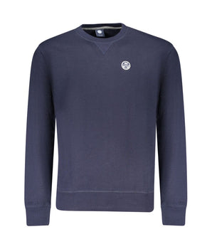 North Sails Blue Cotton Sweatshirt