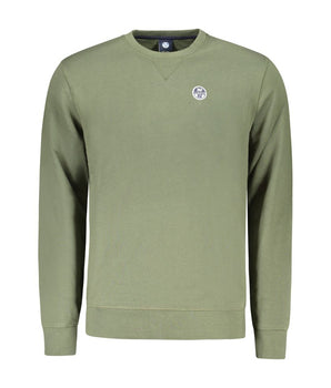 North Sails Green Cotton Sweatshirt