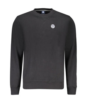 North Sails Black Cotton Sweatshirt