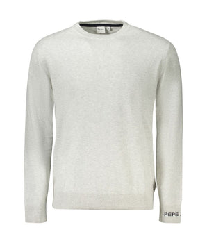 Pepe Jeans Gray Cotton Sweater