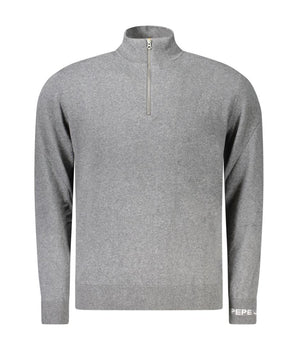 Pepe Jeans Gray Cotton Sweater