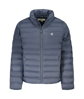 Calvin Klein Blue Polyamide Jackets & Coat