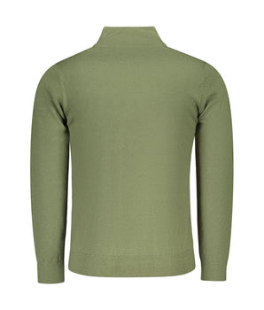 North Sails Green Nylon Sweater