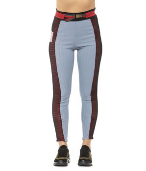 Mr&Mrs Italy Light Blue Cotton Women Leggings