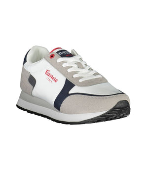Carrera White Polyester Sneaker