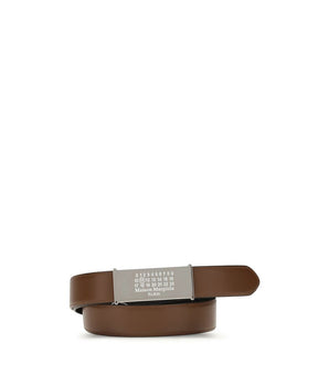 Margiela Brown Leather Regular Belt