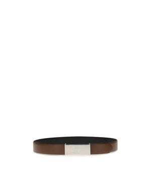 Margiela Brown Leather Regular Belt