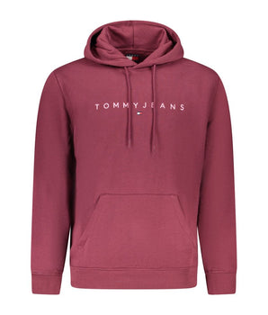 Tommy Hilfiger Red Cotton Men Sweater