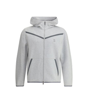 Brunello Cucinelli Logo Hoodie
