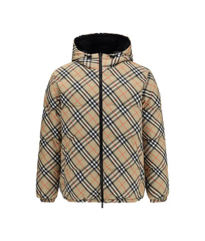 Burberry black polymer jacket