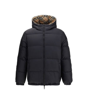 Burberry black polymer jacket