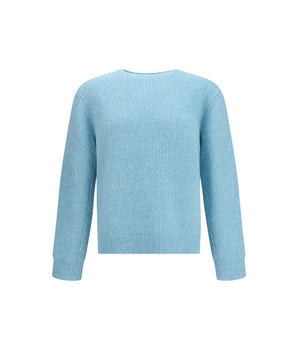 Sunflower Light Blue Alpaca Vicugna Pacos Sweatshirt
