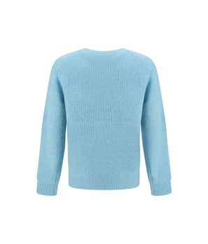 Sunflower Light Blue Alpaca Vicugna Pacos Sweatshirt