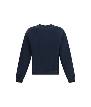 Dolce & Gabbana Blue Cotton Sweatshirt