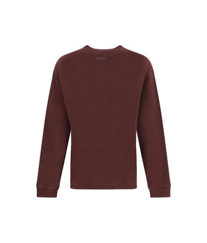 Dolce & Gabbana Bordeaux Cotton Sweatshirt
