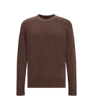 Dolce & Gabbana Brown Fleece Wool Sweatshirt