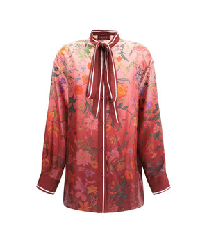 Gucci Multicolor Silk Pattern Shirt