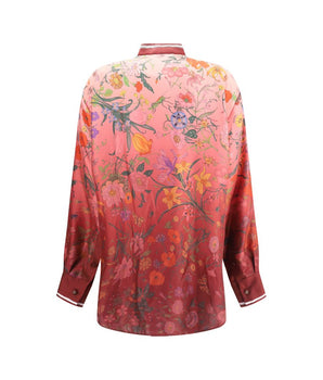 Gucci Multicolor Silk Pattern Shirt