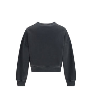 Palm Angels Dollar Loose Crew Vintage Sweatshirt