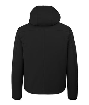 Yes Zee Black Nylon Jackets and Coats