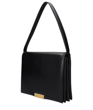 Jil Sander Black Leather Shoulder Bag
