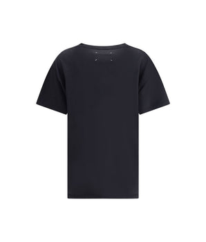 Margiela Black Cotton T-Shirt