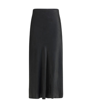 Margiela Black Acetate Midi Skirt