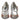 Dolce & Gabbana Silver Sequin Crystal Mary Janes Pumps Shoes