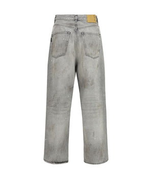 Haikure Gray straight-leg jeans