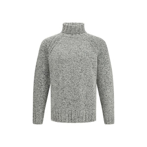 ZEGNA Cashmere and Wool Turtleneck Sweater