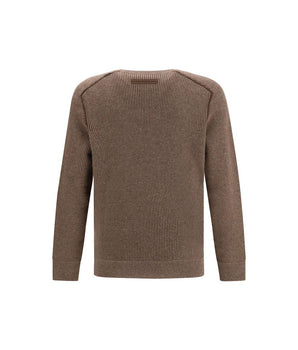 ZEGNA Brown Cashmere Cashmere Sweater