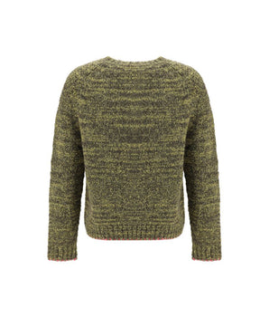Frederik Sunflower contrast sweater