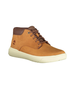 Timberland Brown Leather Men Sneaker