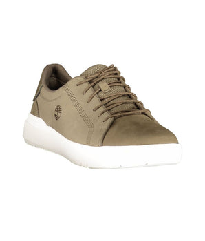 Timberland Green Leather Men Sneaker