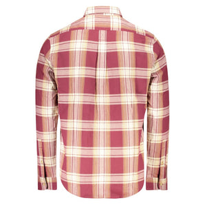 Timberland Red Cotton Men Shirt