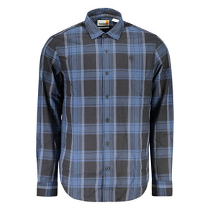 Timberland Blue Cotton Men Shirt