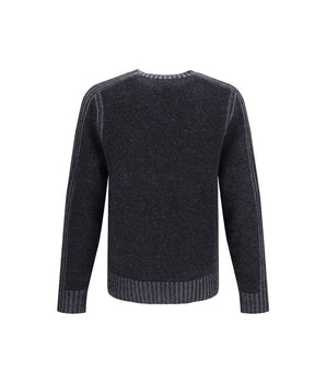 Belstaff Gray Wool Sweatshirt
