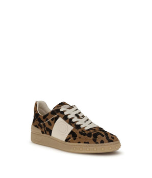 Valentino Garavani Multicolor Calf Leather Bos Taurus Low Top Sneakers