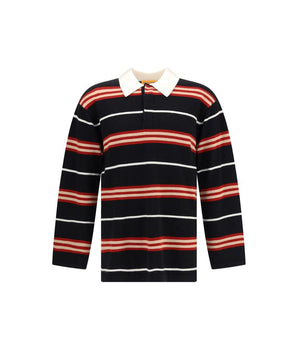 Guest in Residence Multicolor Cashmere Polo Shirt