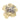 Valentino Garavani Beige Metal Broches