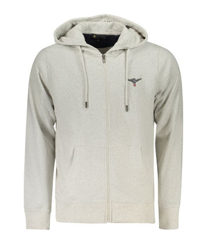Accademia Militare Gray Cotton Men Hoodie