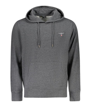 Accademia Militare Gray Recycled Cotton Men Sweater